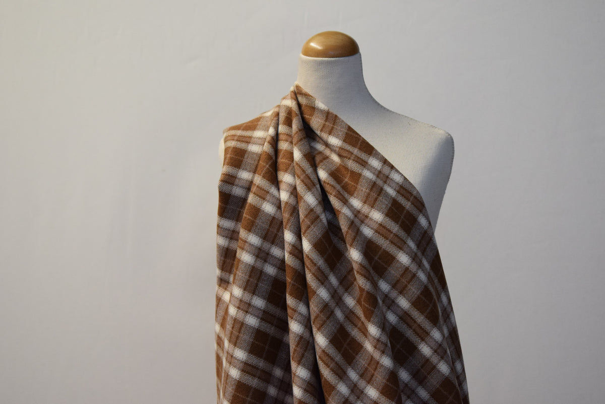 Brushed Check Flannel - 2 colourways