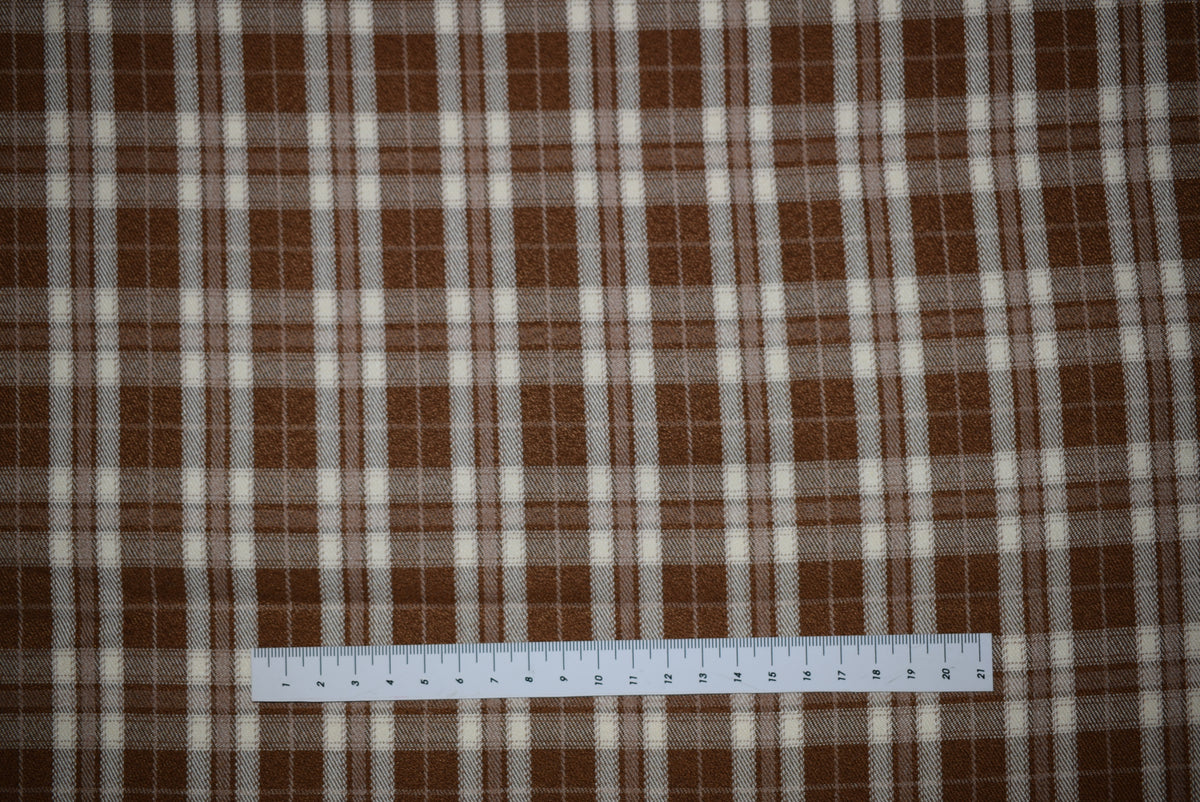 Brushed Check Flannel - 2 colourways