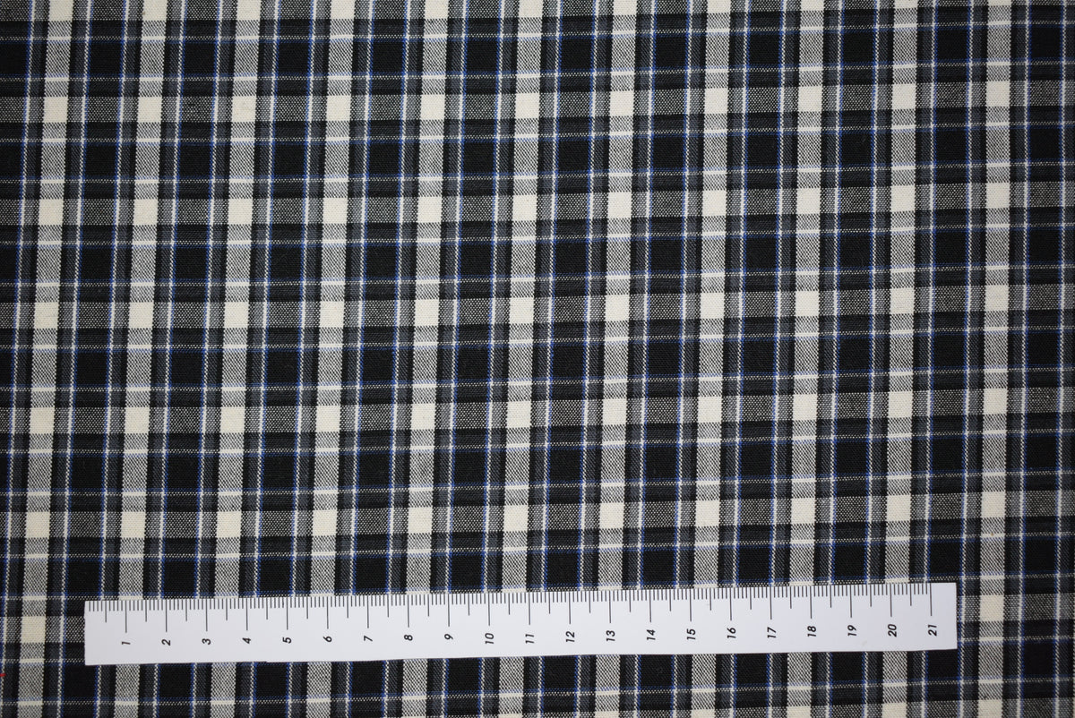 'Boston Bay' Cotton Check