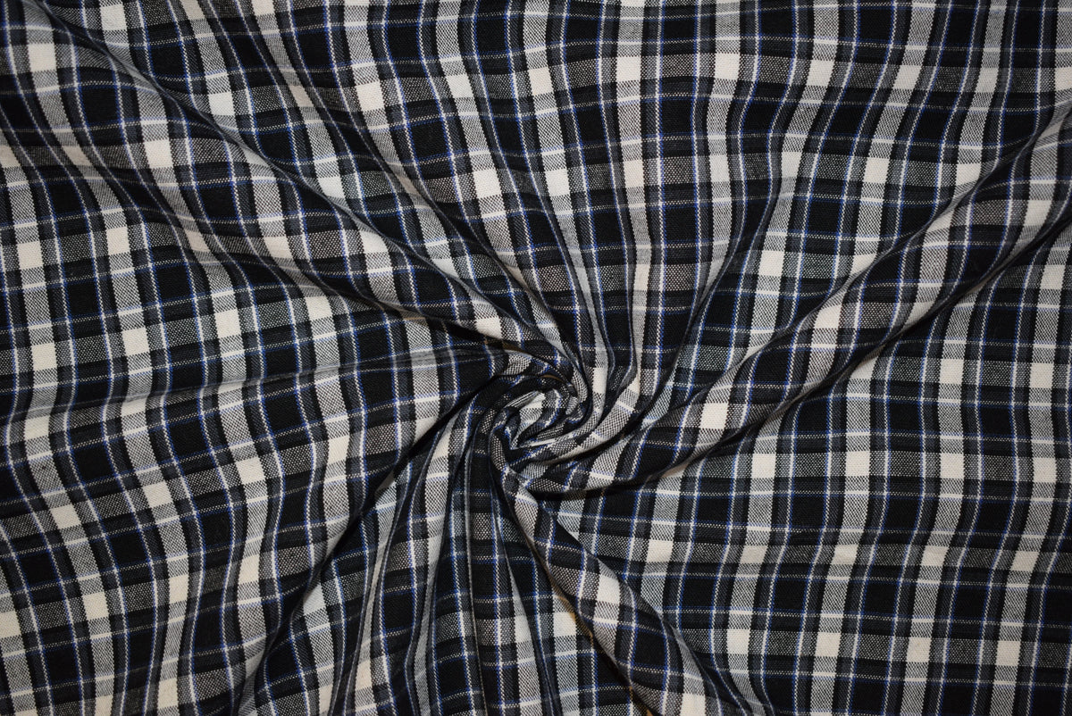 'Boston Bay' Cotton Check