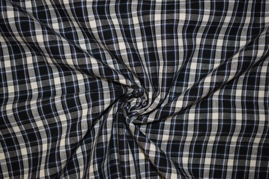 'Boston Bay' Cotton Check