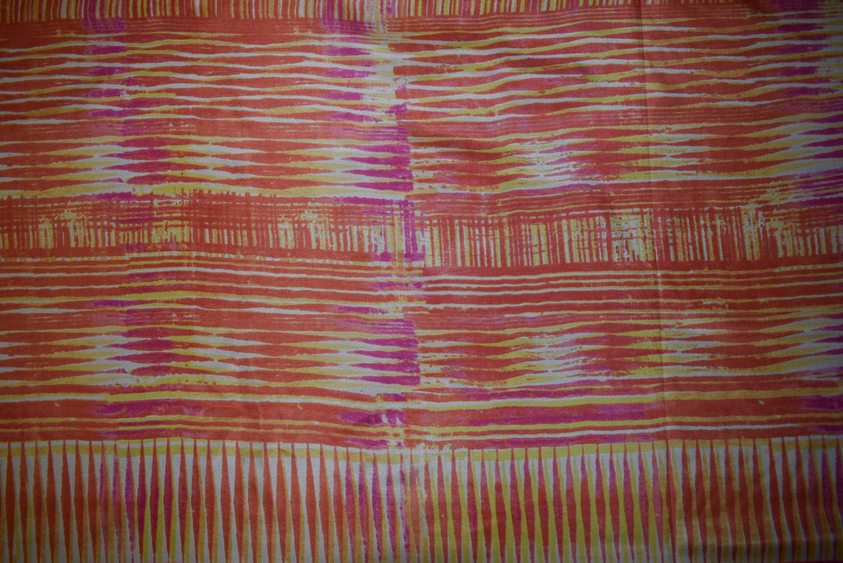 'Aruba' Printed Habutai