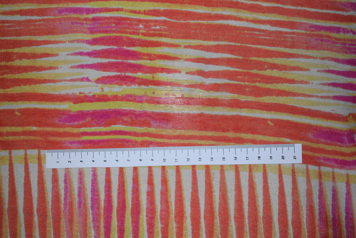 'Aruba' Printed Habutai