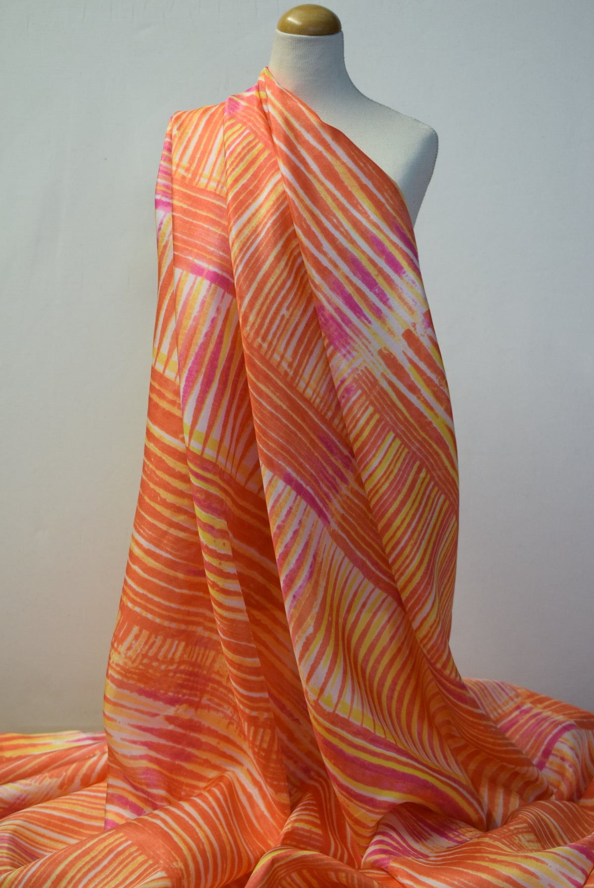 'Aruba' Printed Habutai