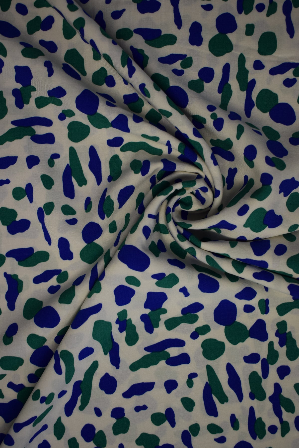 'Splash Print' Royal & Emerald