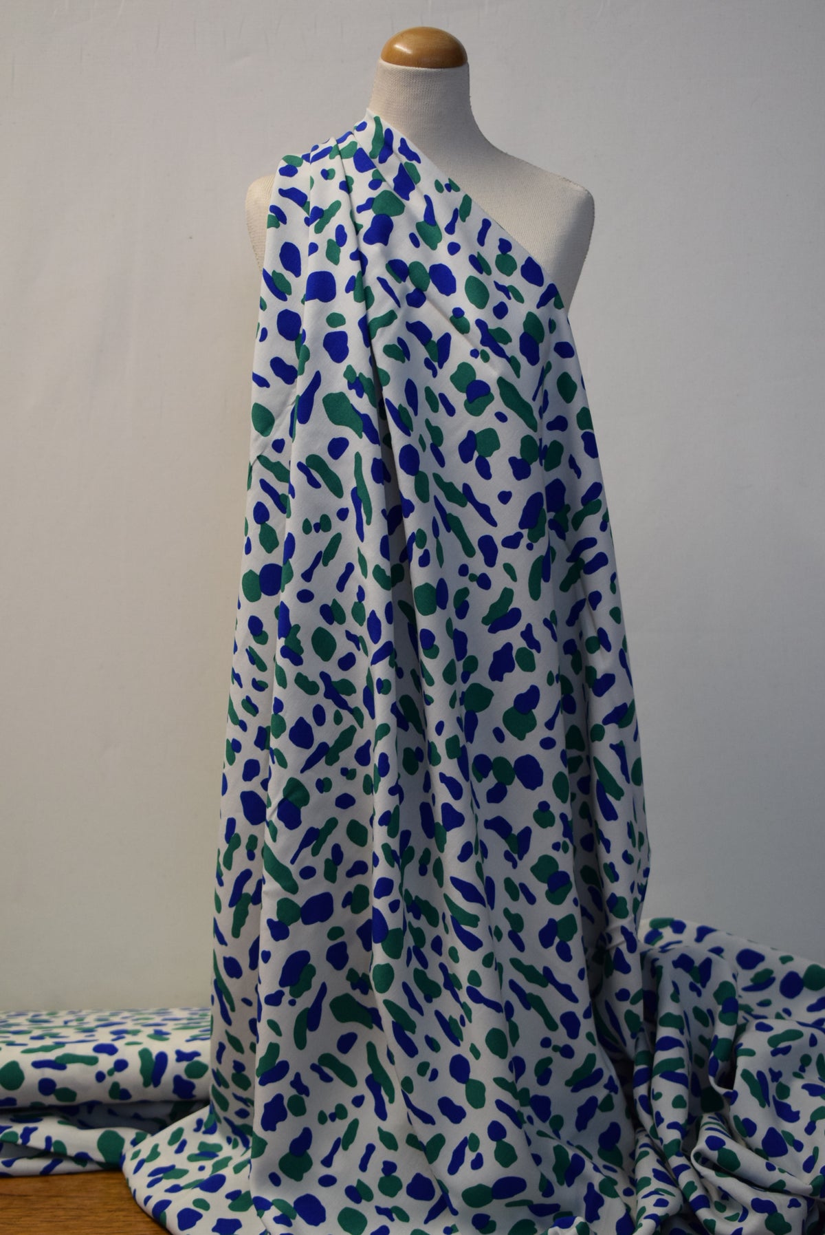 'Splash Print' Royal & Emerald