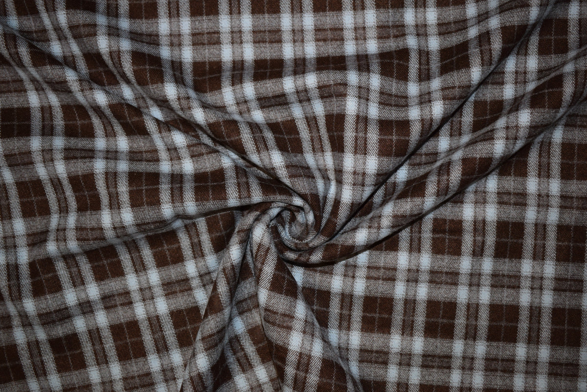 Brushed Check Flannel - 5 colourways