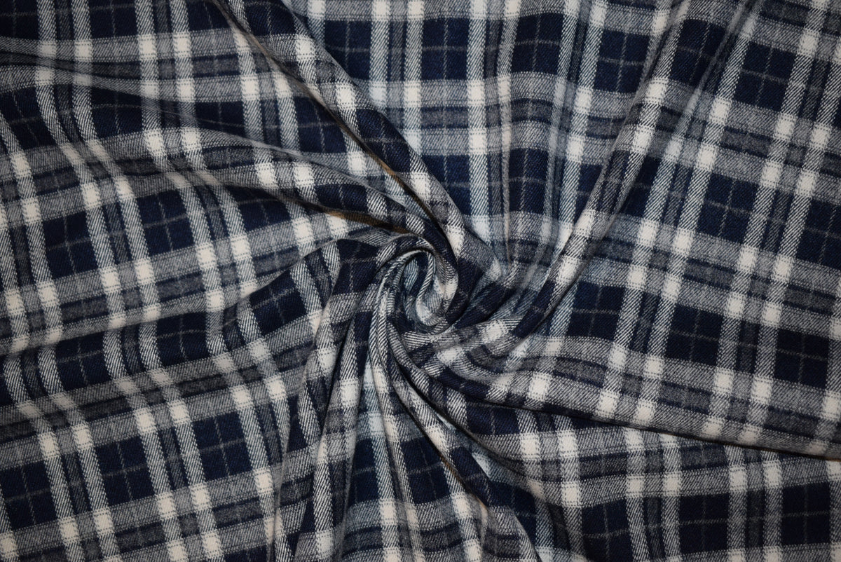 Brushed Check Flannel - 5 colourways