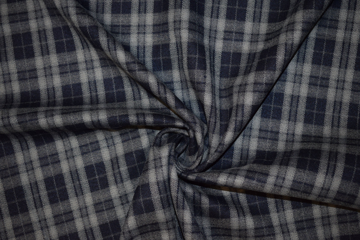 Brushed Check Flannel - 5 colourways