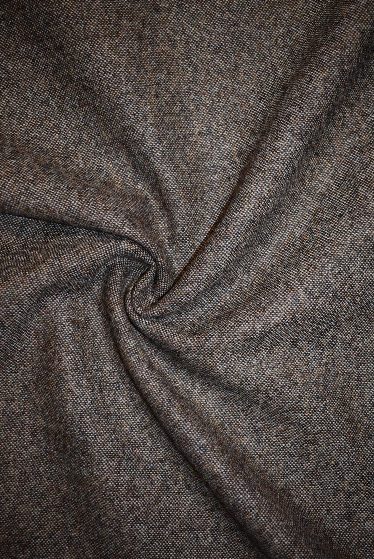 Brown Shetland Tweed