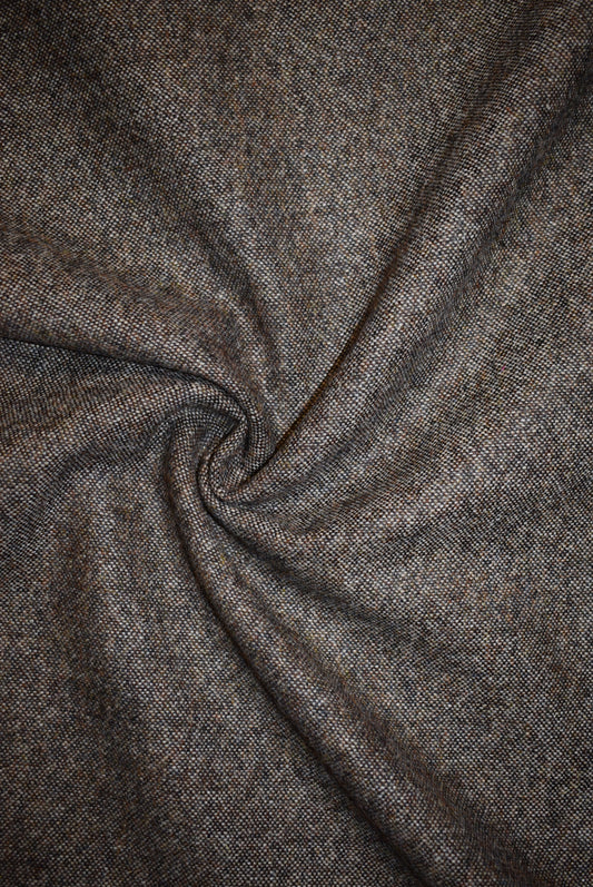 Brown Shetland Tweed