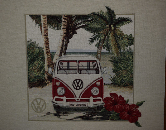 Camper Van Cushion/Bag/Craft Panel