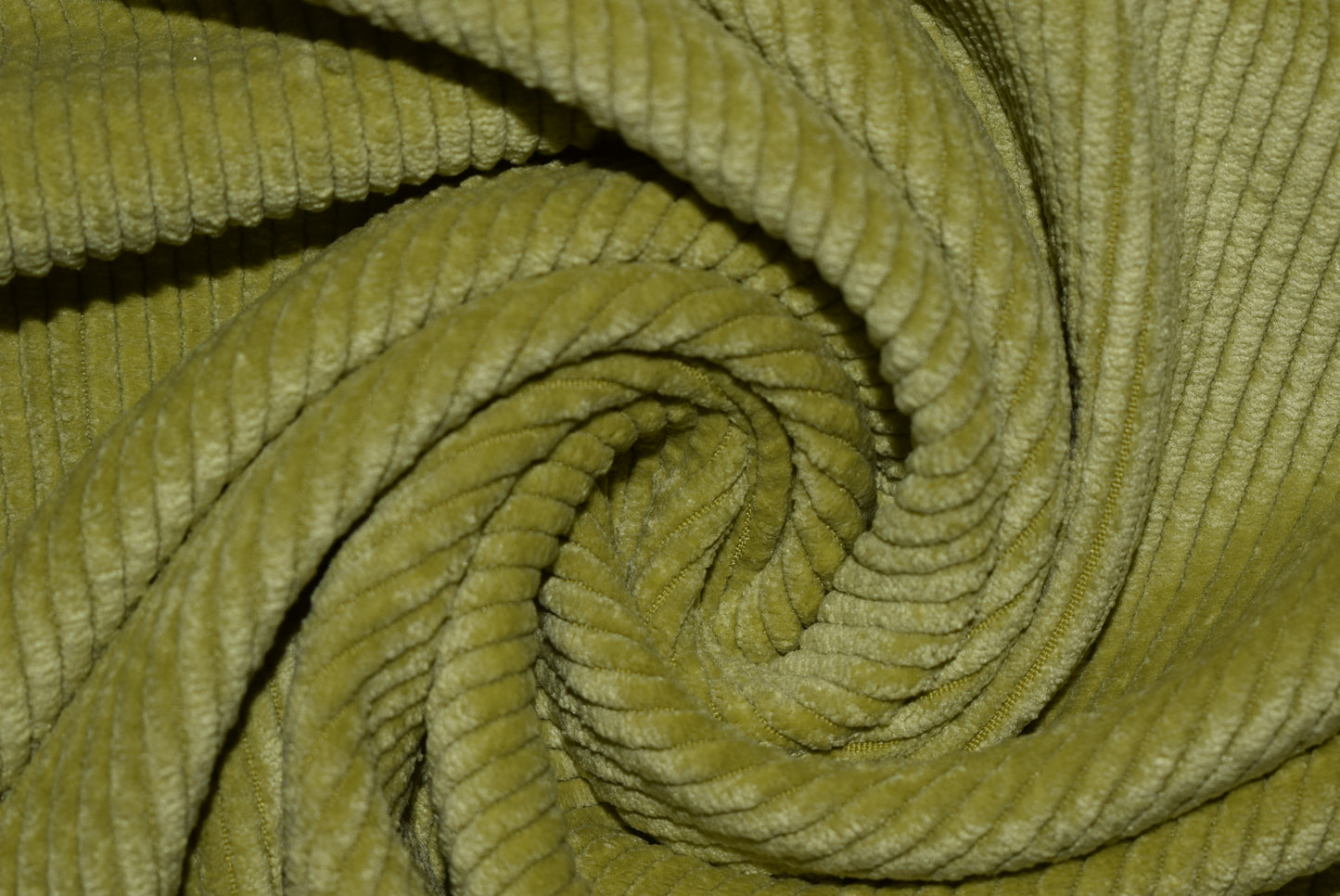 'Washed Corduroy' - Lime