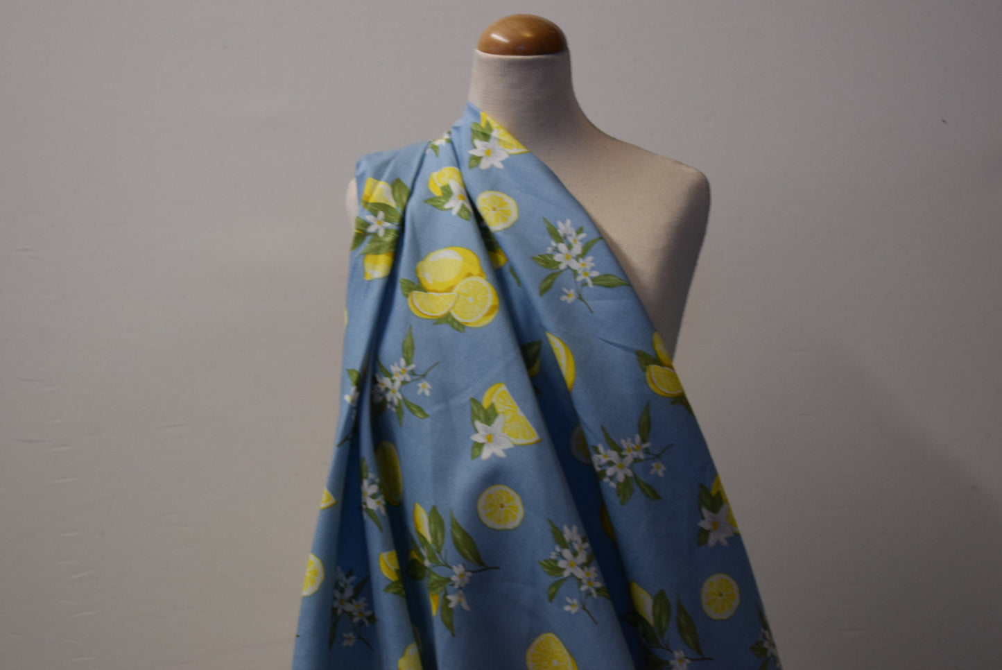 'Lemons' - Denim Blue