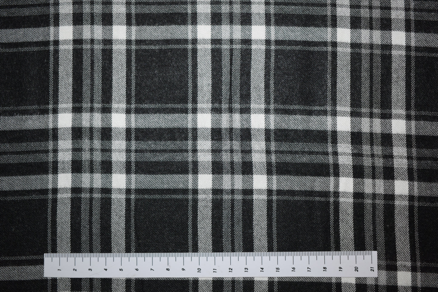 Black & White Light Weight Flannel