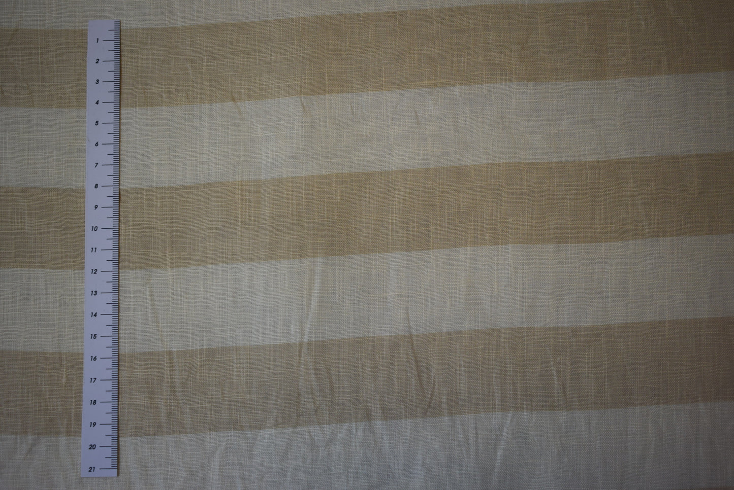 'Humbug' Stripe Linen