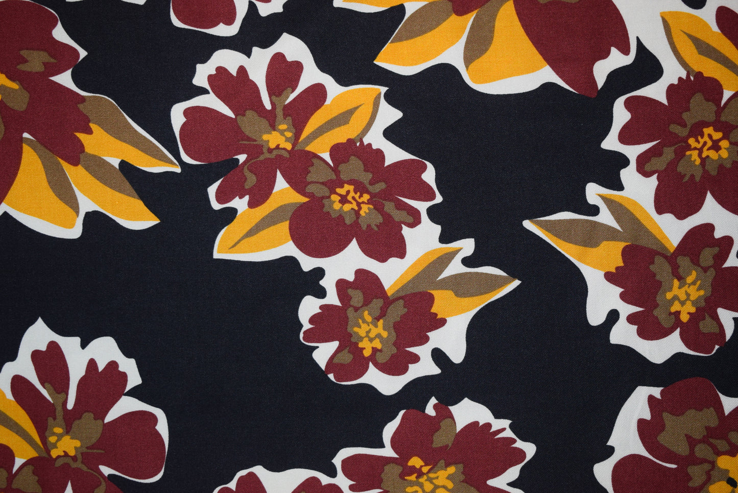 'Ruth' Viscose Twill Print