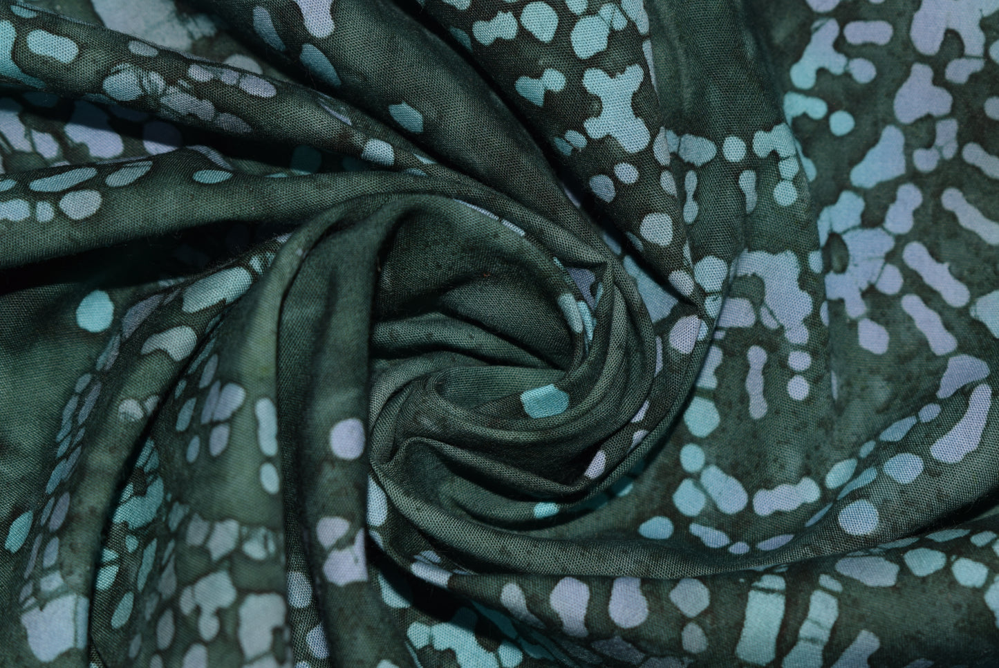 Flower Batik - Grey/Green