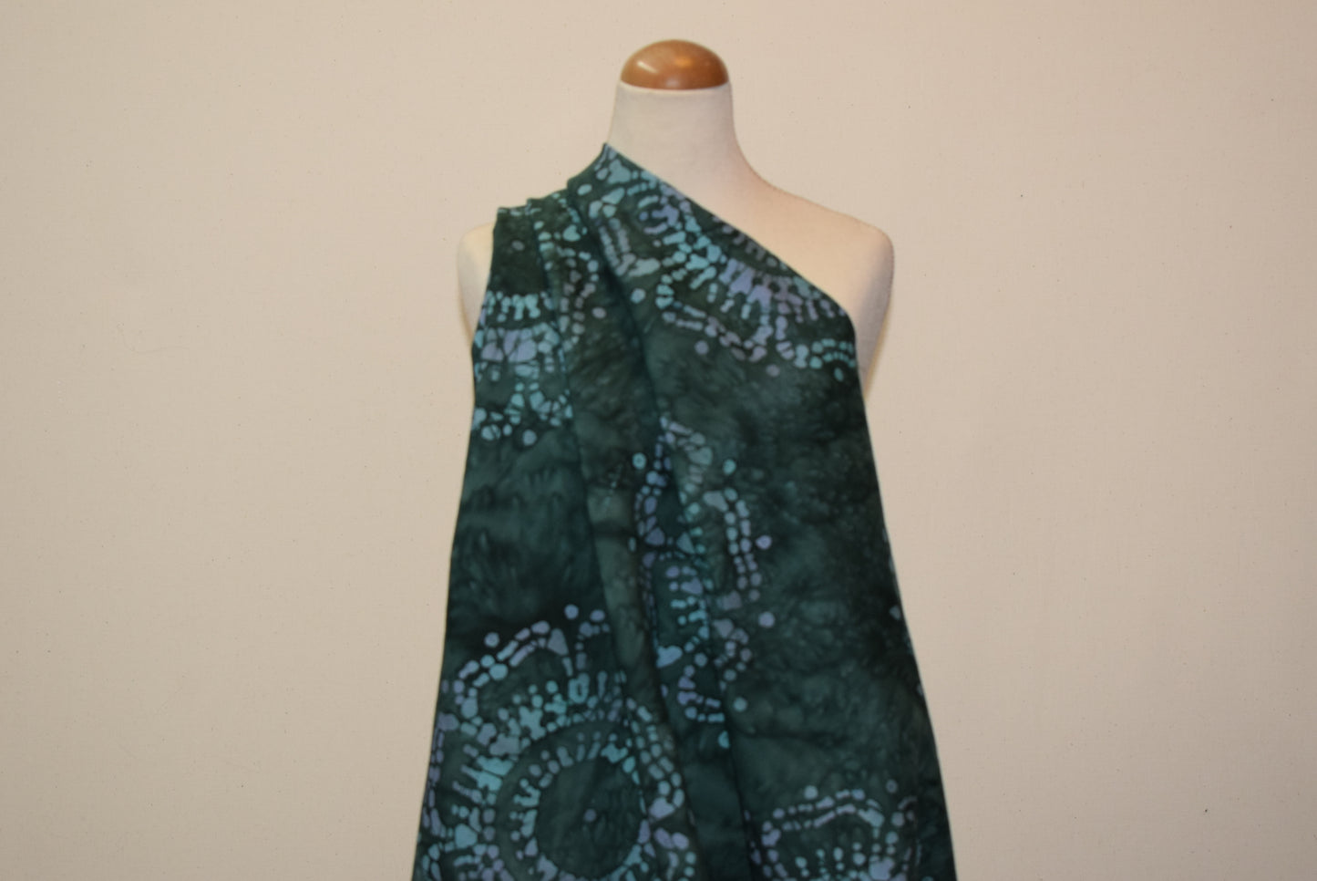 Flower Batik - Grey/Green