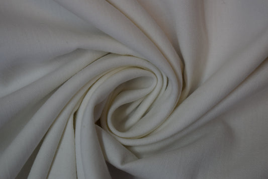 'Contessa' Fine Cotton Twill - Cream