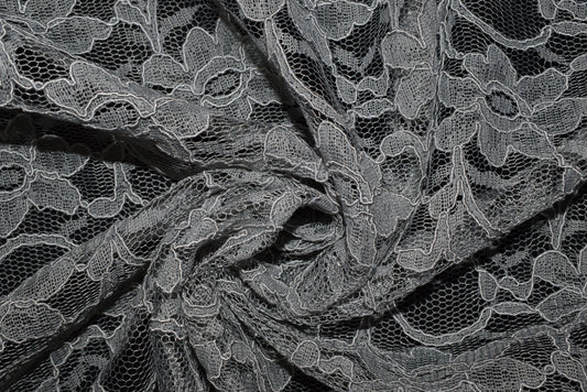 Corded Lace - Silver