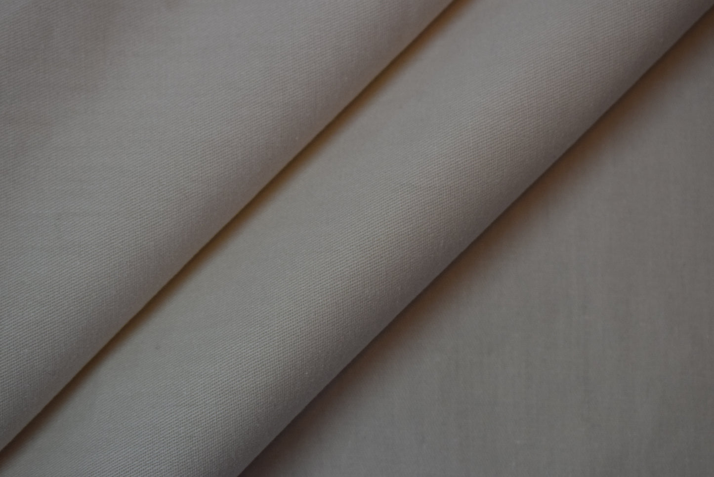 'Contessa' Fine Cotton Twill - Cream