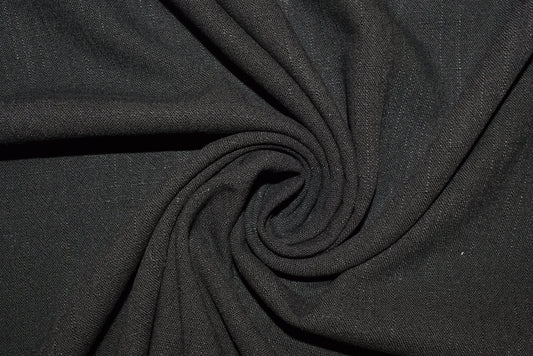 Black Raindrop Viscose/Linen