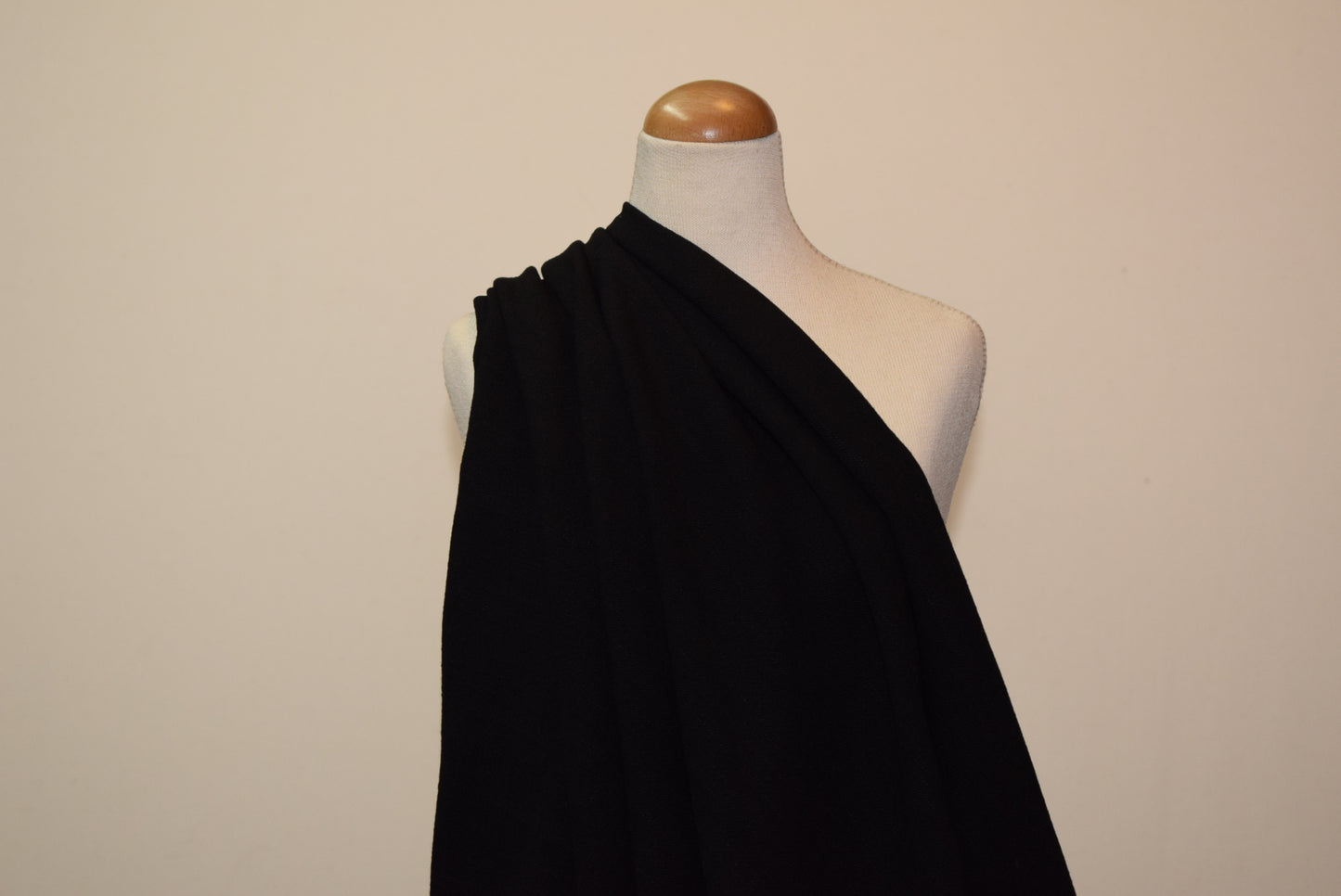 Black Raindrop Viscose/Linen