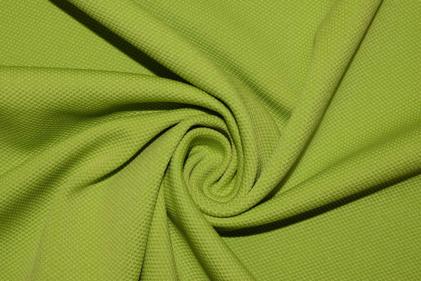 Sports Pique 2-Way Stretch - Lime