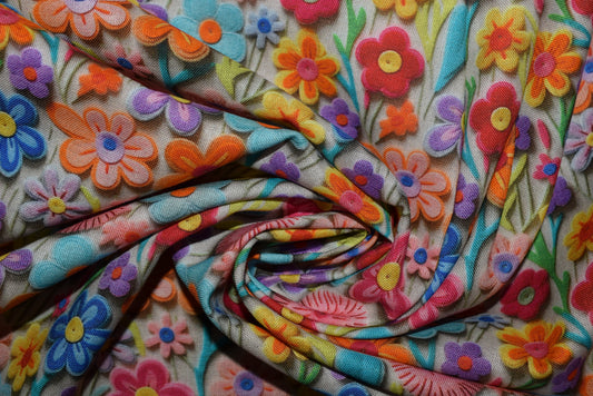 3D Felt Flowers