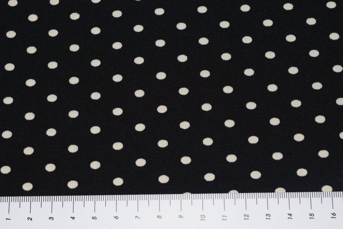 Black & White Spot Fine Knit