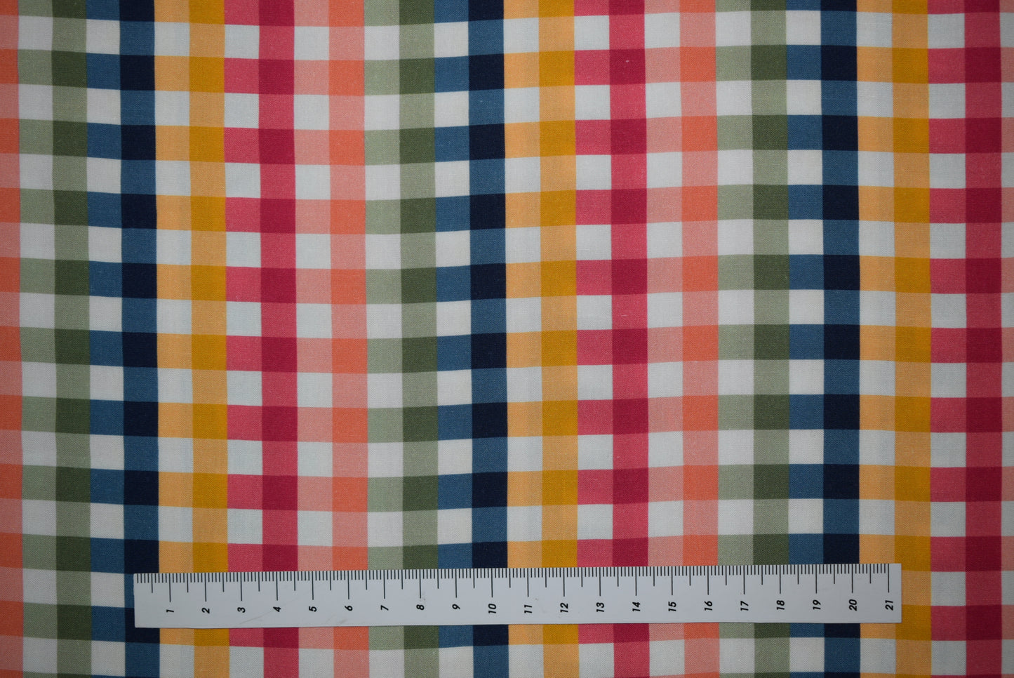 'Autumn Gingham' - Small