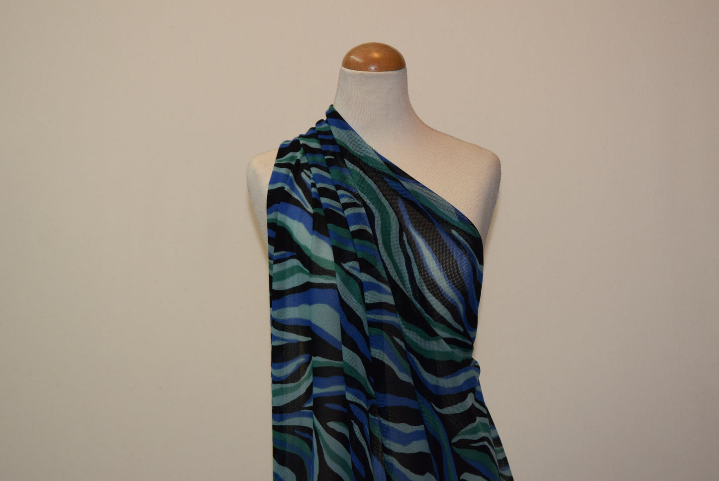'Waves' Mesh Print