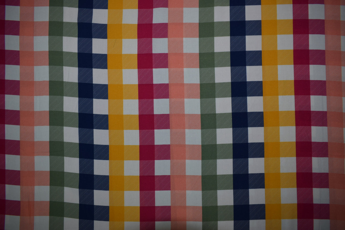 'Autumn Gingham' - Small