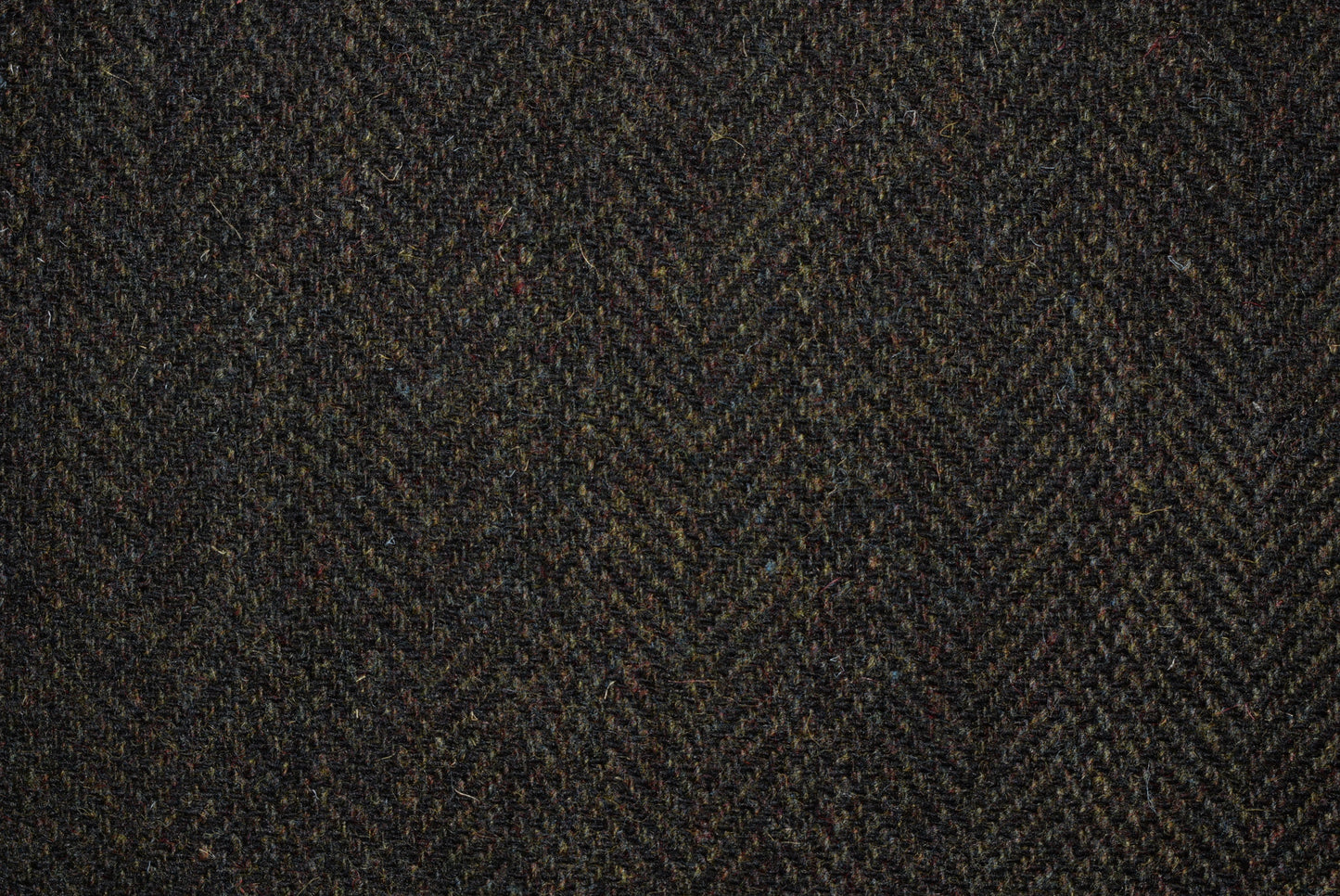 Forest Herringbone Tweed