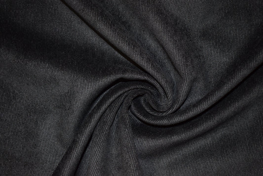 Black Piqué Suiting