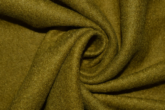 'Boiled Wool' Look Jersey _ Chartruese