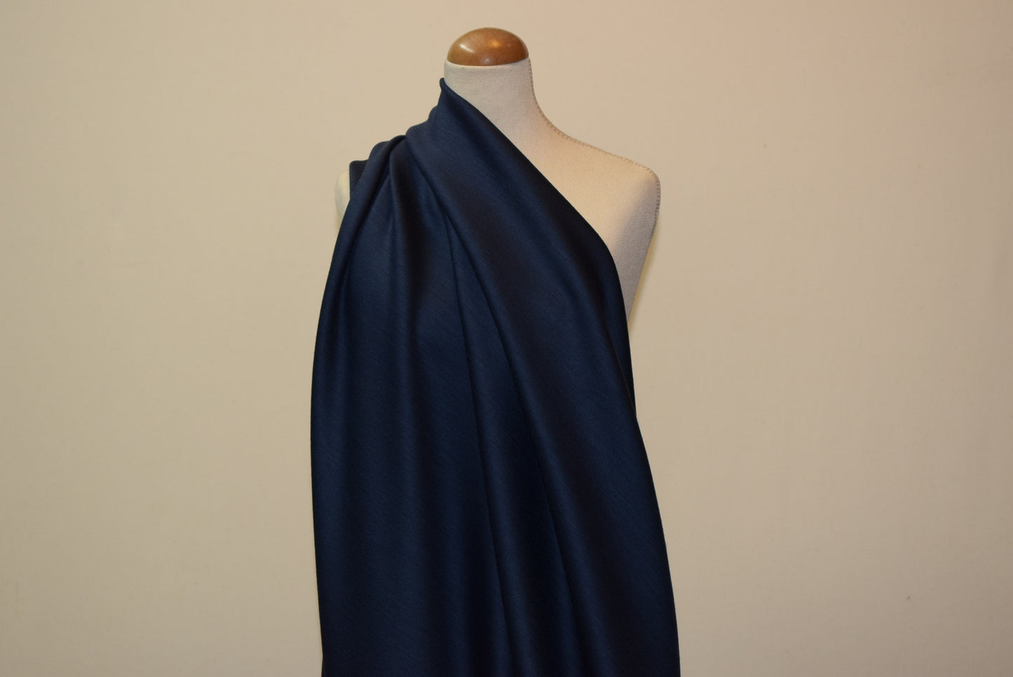 Saxe Blue Wool Jersey
