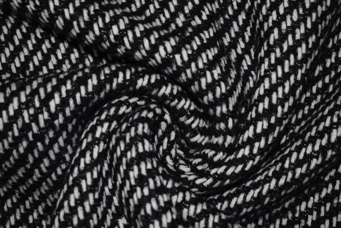 Black & White Reverse Tweed