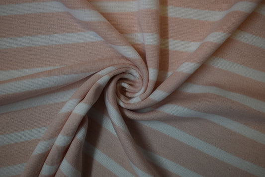 Pale Coral Stripe Jersey