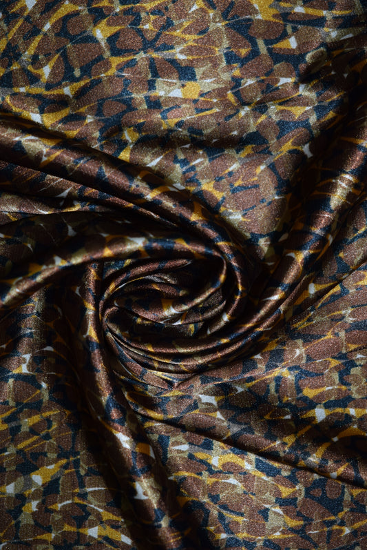 'Imra' Stretch Sateen Print