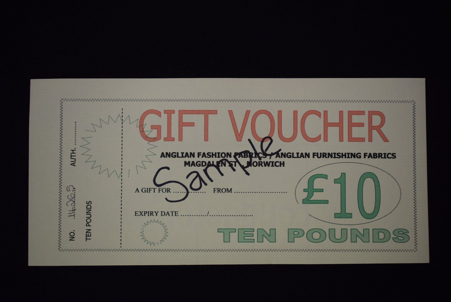 Gift Vouchers - 2 denominations