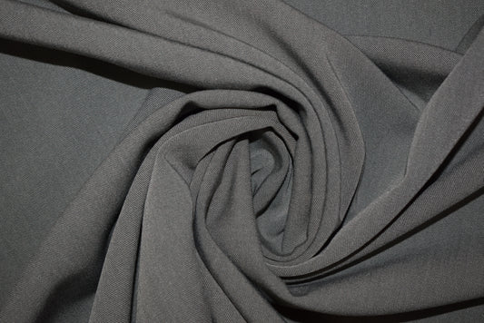 'Waterfall' Washable Suiting - Slate