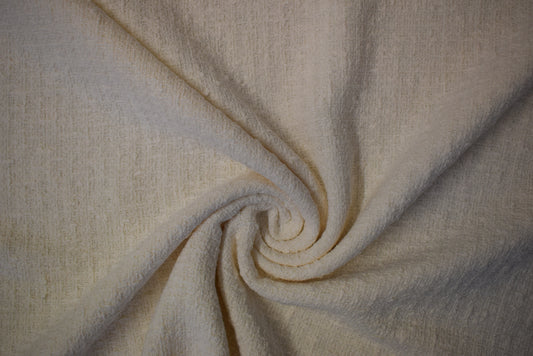 Winter White Bouclé Tweed