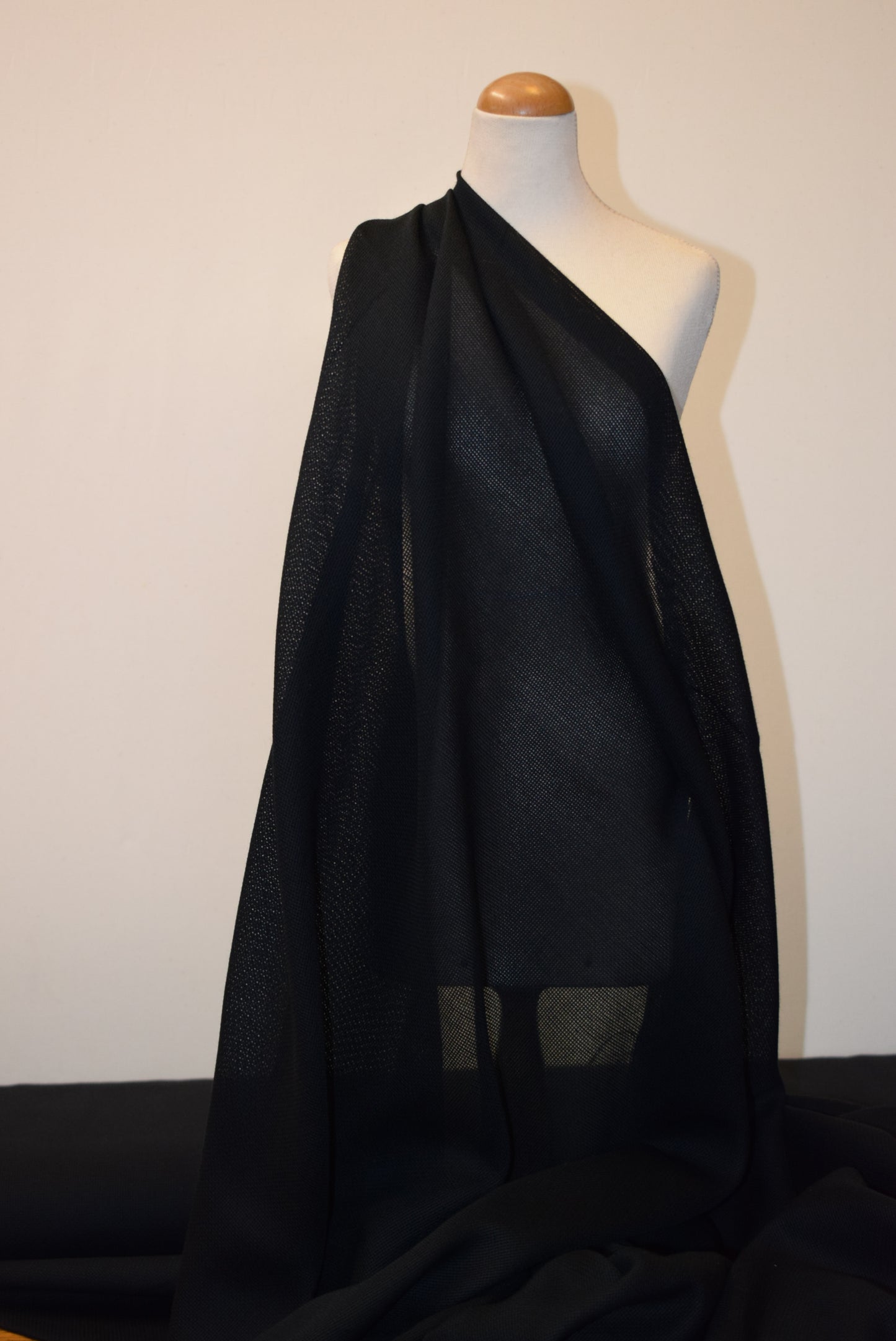 Black Mesh Weave