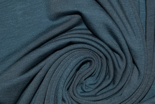 Bamboo Mix Jersey - Steel Blue