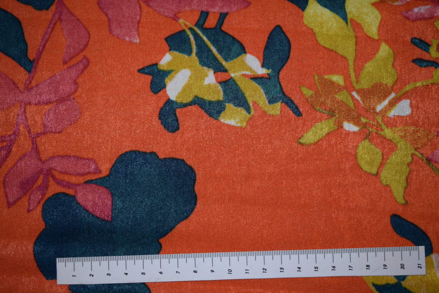 Orange 'Angel-Skin' Print