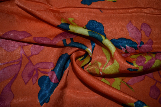 Orange 'Angel-Skin' Print