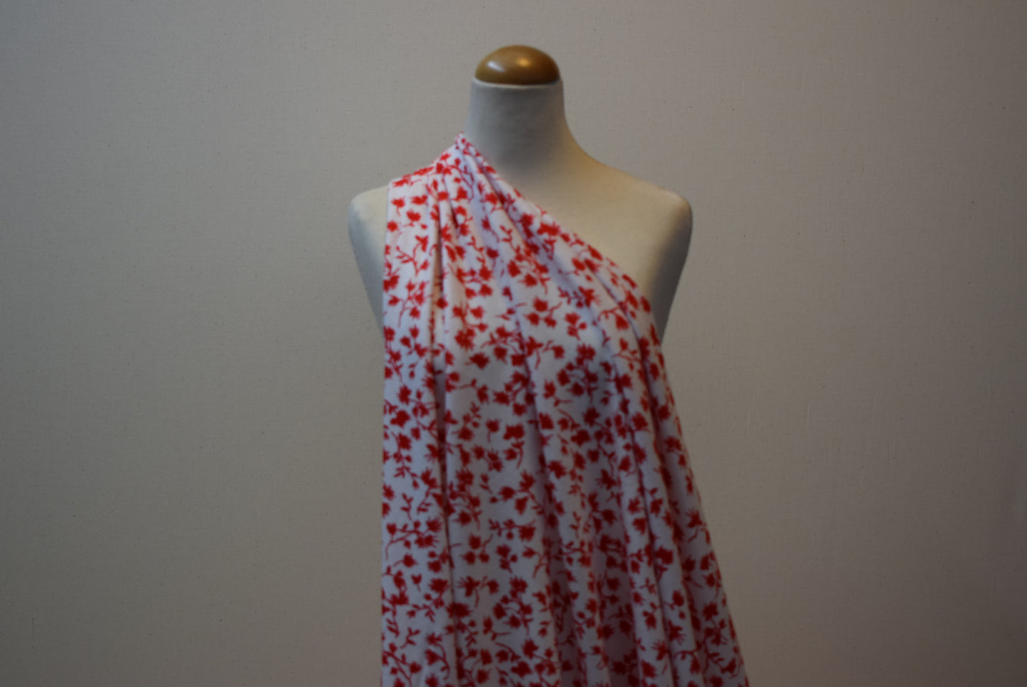 'Diana' Jersey - Red on White