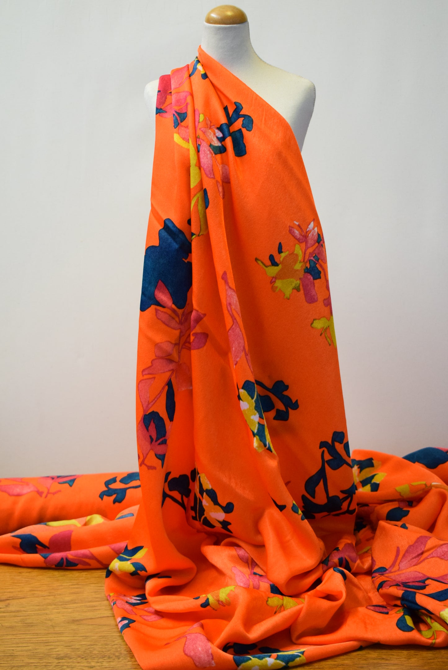 Orange 'Angel-Skin' Print